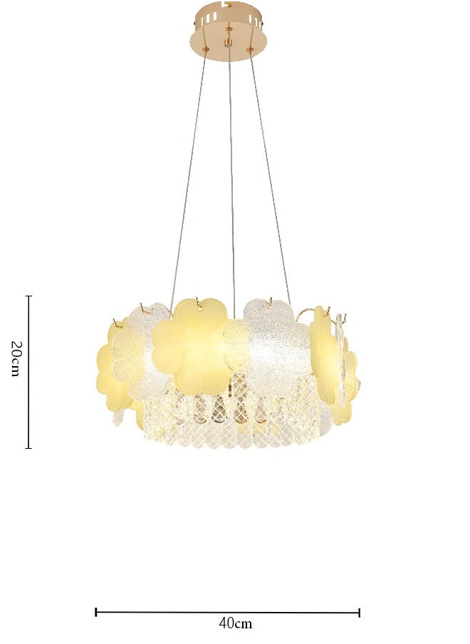 Fiamco modern chandelier with 3 LED lights - 8009-D400  - Image 2
