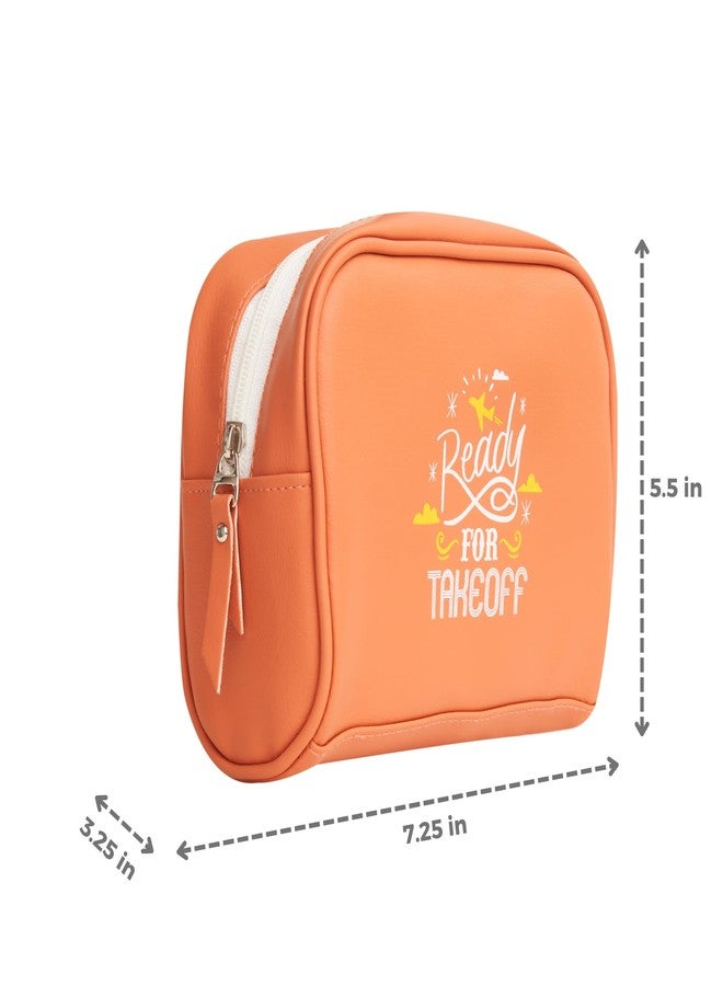 Doodle Multifunctional Cosmetic Pouch|Pouch for Girls|Travel Pouch|Large Capacity (Vacation Ready) - Image 3