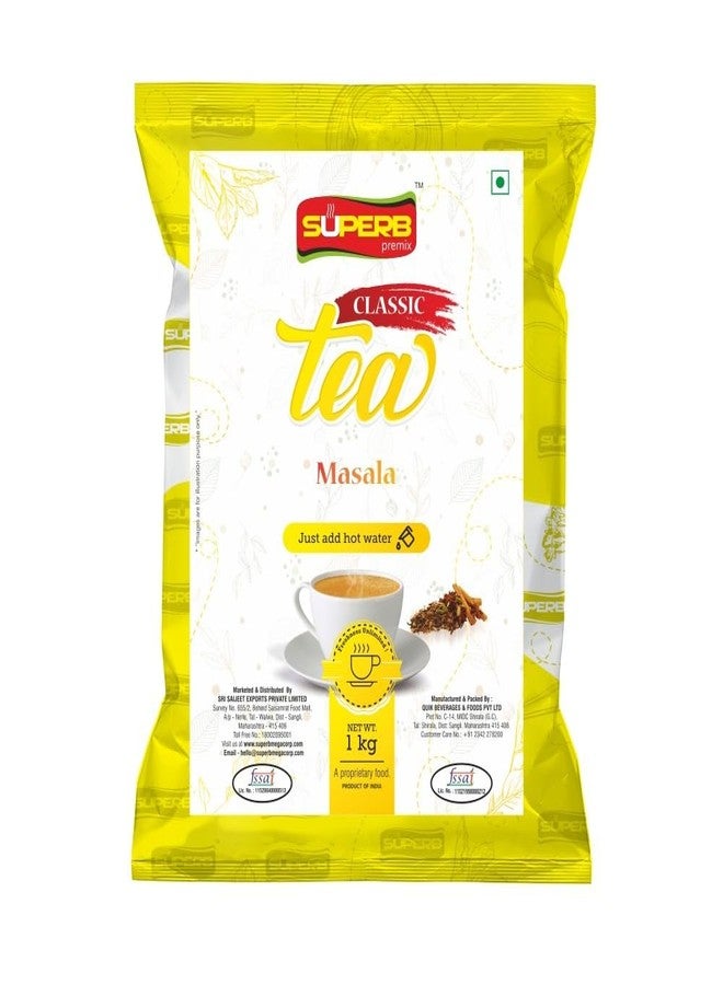 Superb Masala Tea Classic Premix any time..anywhere Instant Premix 1 KG Powder SUPERB - Image 1
