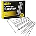 HongWay HongWay 120pcs 6" 11 Gauge Heavy-Duty U-Shaped Garden Stakes Pins Galvanized Landscape Staples for Anchoring Landscape  - Image 2