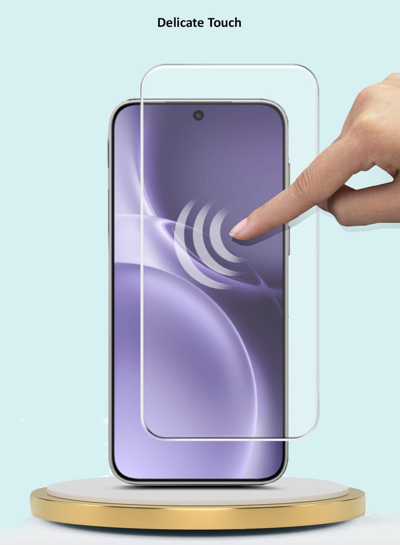 GMAX vivo X300 Pro 5G 2025 GMAX Premium Series Curved Edges 9H 2.5D Tempered Glass Screen Protector - Clear - Image 3