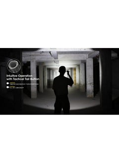 نايت كور مصباح يدوي Nitecore EDC33 صغير الحجم بقوة 4000 لومن، قابل لإعادة الشحن عبر USB-C، مع شعاع ضوئي عالي السطوع  - Image 4