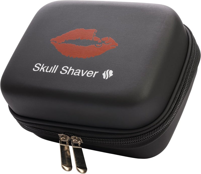Skull Shaver Butterfly Kiss Travel Case Black