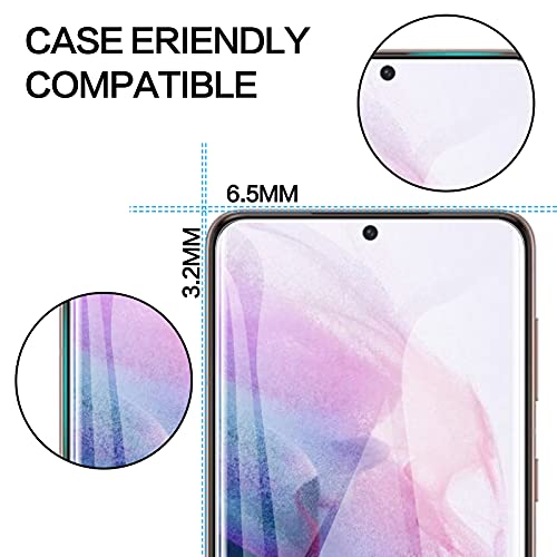 LYWHL [2 Pack for Samsung Galaxy S21 Plus Privacy Screen Protector, Anti-Spy Full Adhesive Flexible Film for Galaxy S21 Plus, [Compatible Fingerprint] Easy Installation Frame - Image 4