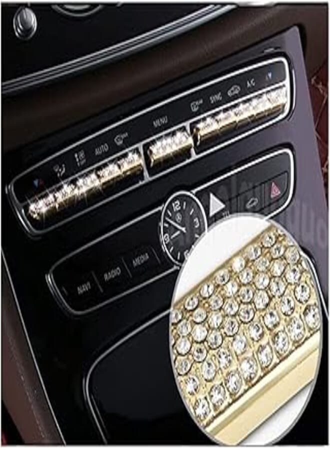 Compatible with Mercedes C-Class 2016-2019 ZERAIR 11PCS Cover - Gold