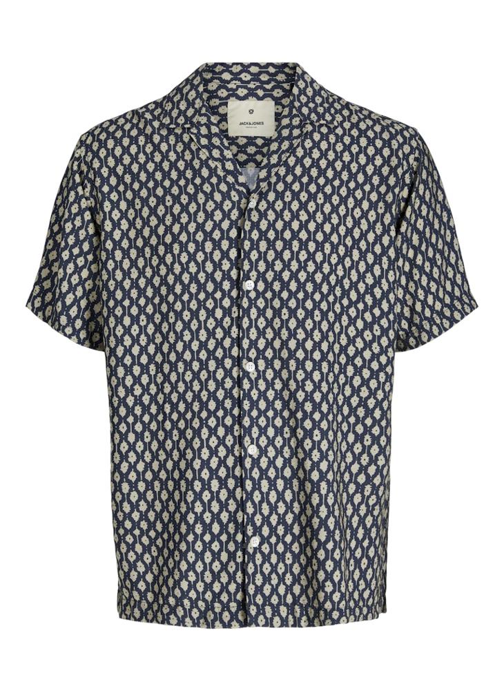 JACK & JONES Jprblulincoln Print Resort Relaxed Fit Shirt  - Image 5