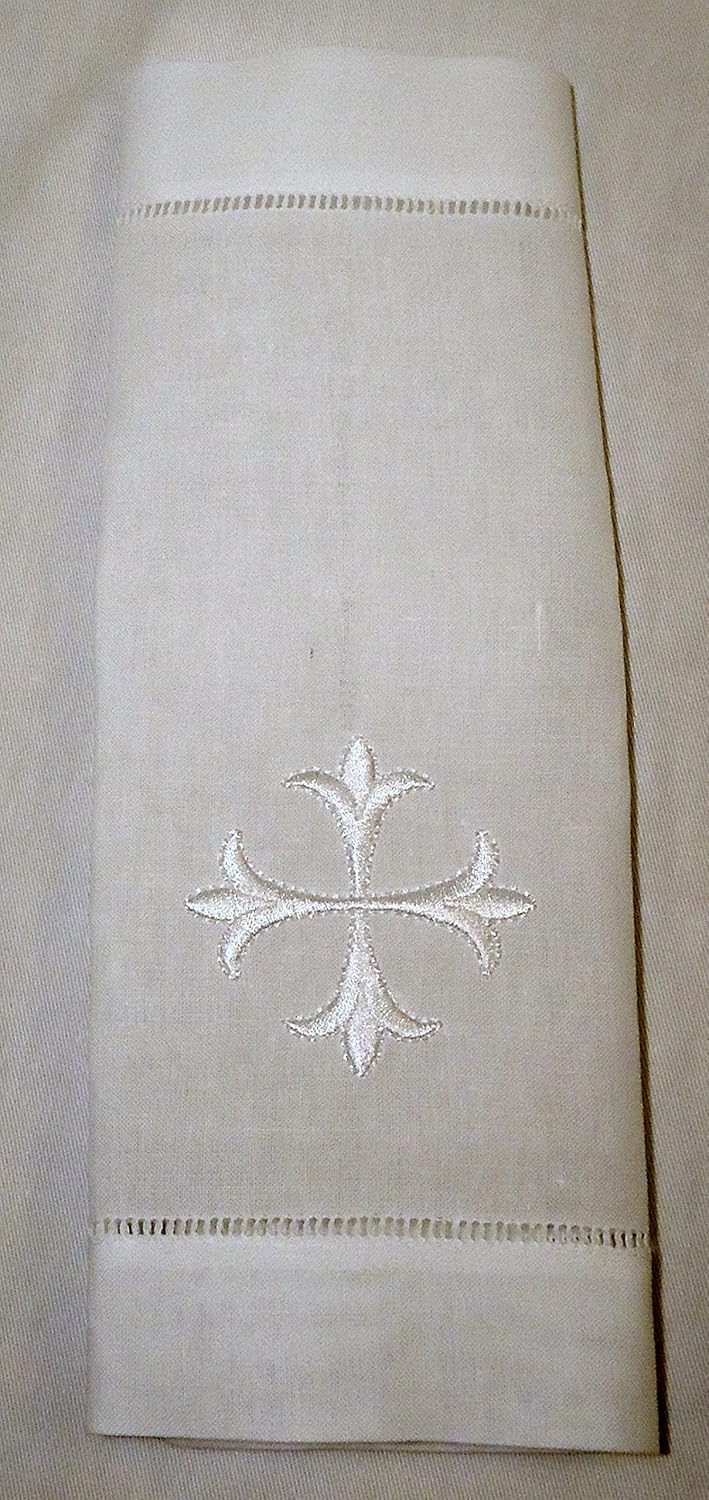 Integrity Designs Baby Baptism Cloth with White Cross - Image 3
