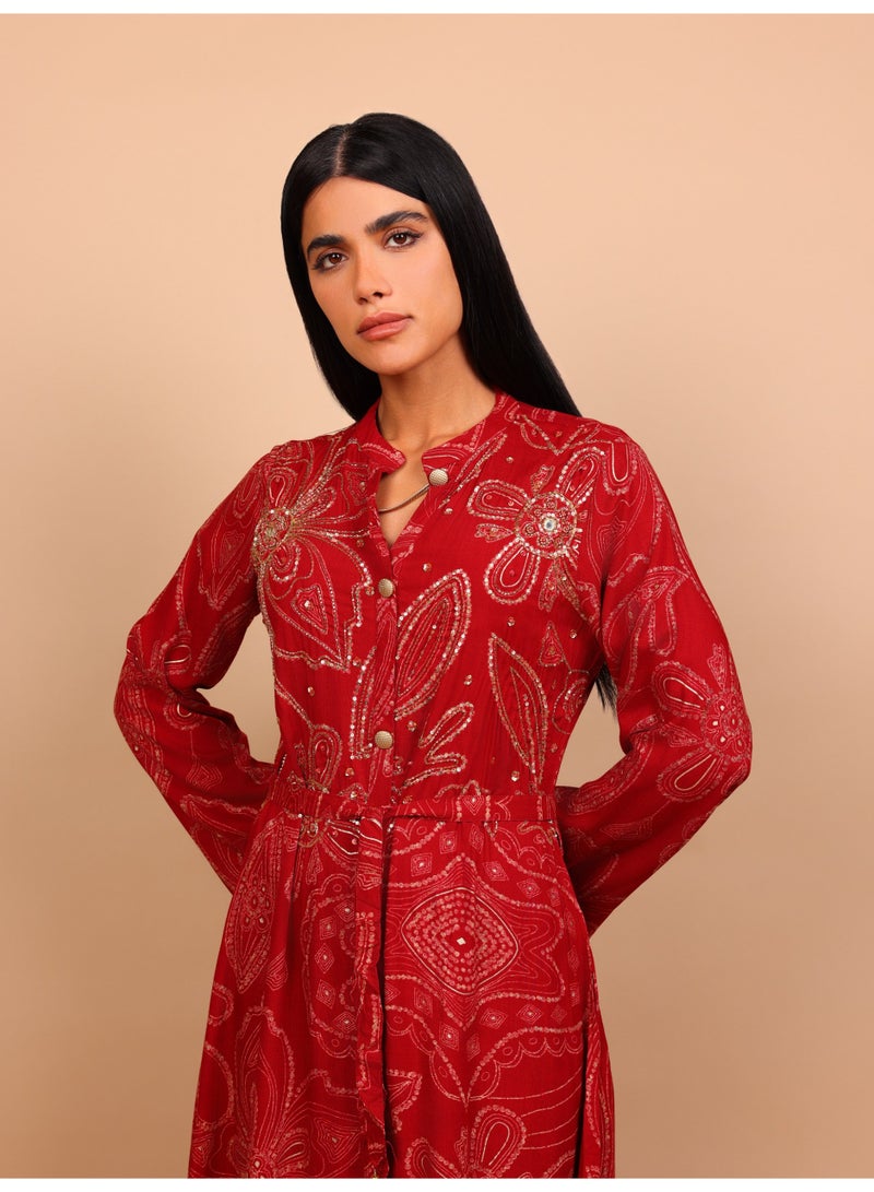 اكسا إككسا سميرة  IK2646أحمر - Image 2