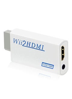 Generic Wii to HDMI Converter Adapter - Upgrade Your Gaming Experience with 720P/1080P HD Output, 3.5mm Audio Video Support - Compatible with Wii Display Modes - For Nintendo Wii Game Accessory  - Image 1