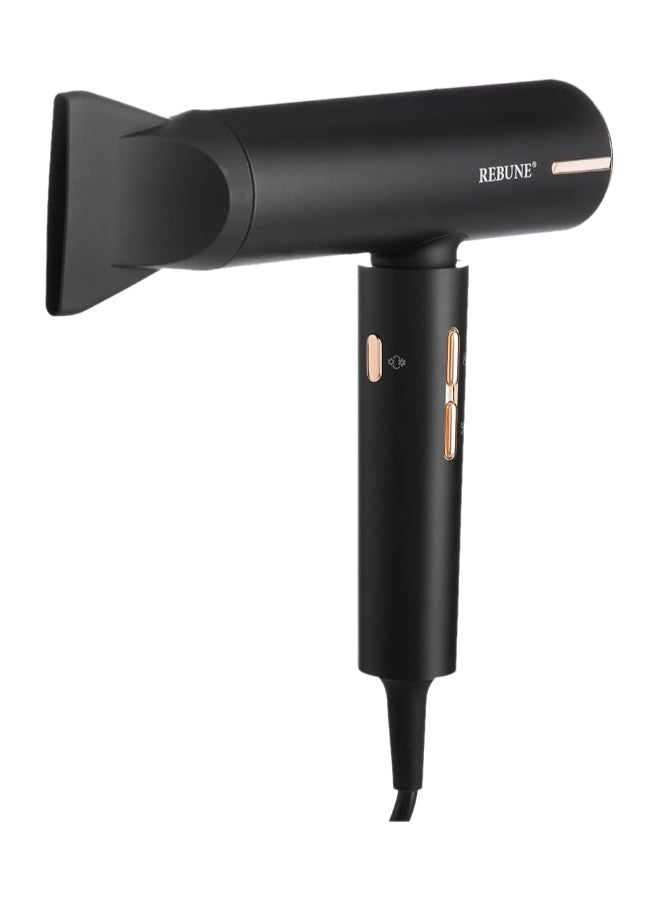 REBUNE 1800W, High Speed Air Dryer With Air Purification Function Black - Image 1