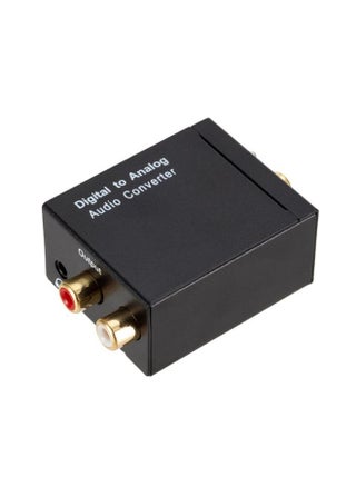 KYHD48 Digital Coaxial Optical Fiber Signal To 3.5mm Analog Audio Output Converter, US Plug(Black) - pzsku/ZEBEEA91253049B2856DBZ/45/_/1731446312/c05b05c2-cbb9-4f6b-a3c6-f3f67d8b9e6e