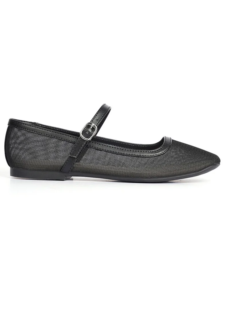 كابلي أحذية باليرينا نسائية للحياة اليومية