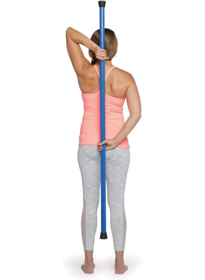 OPTP Booyah Stik by Bob and Brad - Yoga Stick and Mobility Stick for Stretching, Walking, and Exercise - Physical Therapy Stick, Pilates Stick, or Fitness Stick for Balance and Mobility Training - Image 4