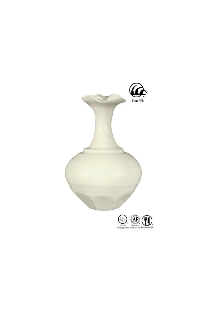 Amaco High Fire Glaze Clear HF-10 Lead Free, 1-Pint - Image 2