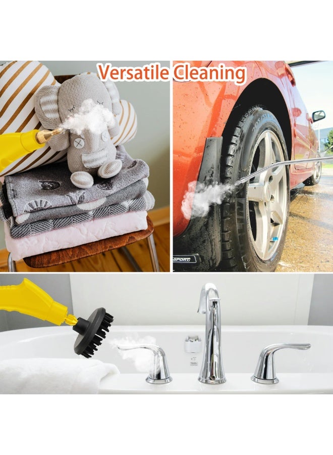 Joshberg Pressurized Steam Cleaner, 3-Level Adjustable Handheld Steamer Cleaning for Home, 15s Fast Heat-Up, 2500W Multi-Surface Portable Steamer for Floor/Grout/Car/Kitchen & Bathroom - Image 3