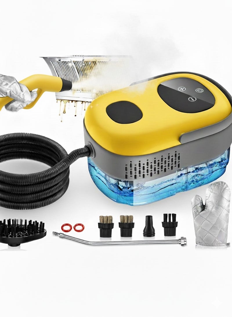 Joshberg Pressurized Steam Cleaner, 3-Level Adjustable Handheld Steamer Cleaning for Home, 15s Fast Heat-Up, 2500W Multi-Surface Portable Steamer for Floor/Grout/Car/Kitchen & Bathroom - Image 1