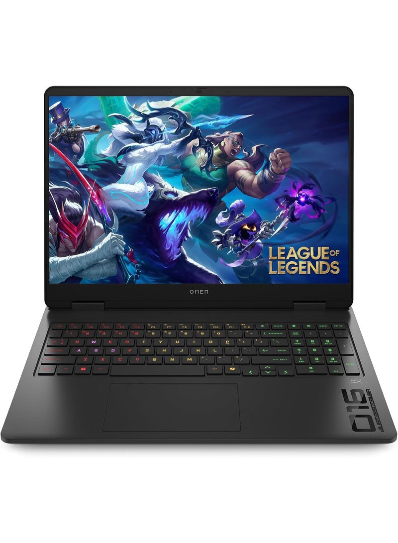 OMEN 16 Gaming Laptop, Intel Core Ultra-7-255H, 24GB RAM, 1TB SSD, NVIDIA GeForce RTX 5050 8GB, Windows 11, 16-Inch, Shadow Black US English BLACK