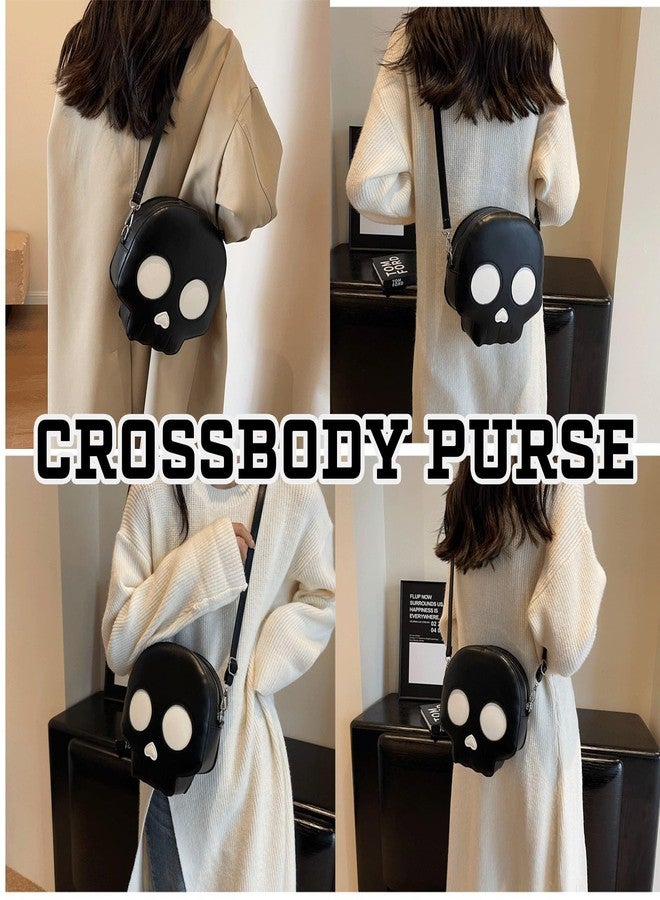 LOTUSTAR Halloween Purse Skeleton Skull Ghostface Spooky Goth Purses Horror Accessories Cute Crossbody Bag Shoulder Bags - Image 2