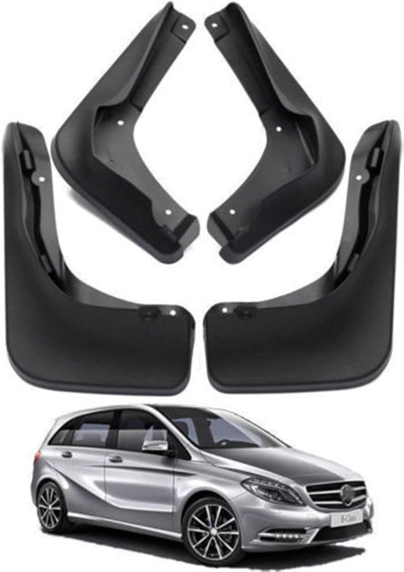 DEMULAX 4pcs Mud Flaps for Mercedes-Benz B Class W246 - Image 2