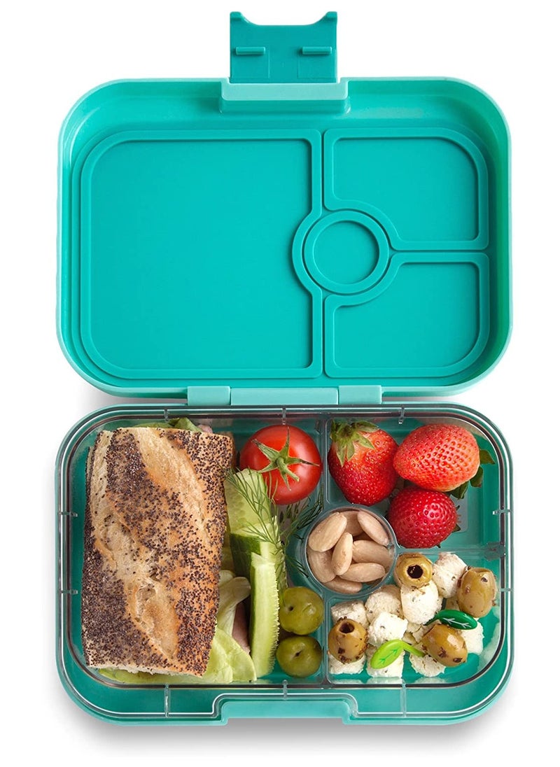 Yumbox - Yumbox Surf Green 4 Compartment Leakproof Bento Lunch Box Container for Kids & Adults - Image 1
