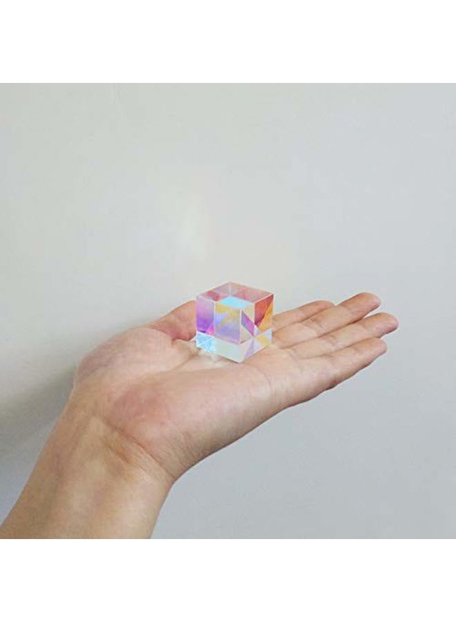 StayMax Dichroic X-Cube Prism RGB Dispersion Prism for Physics and Decoration with Storage Box - Image 2