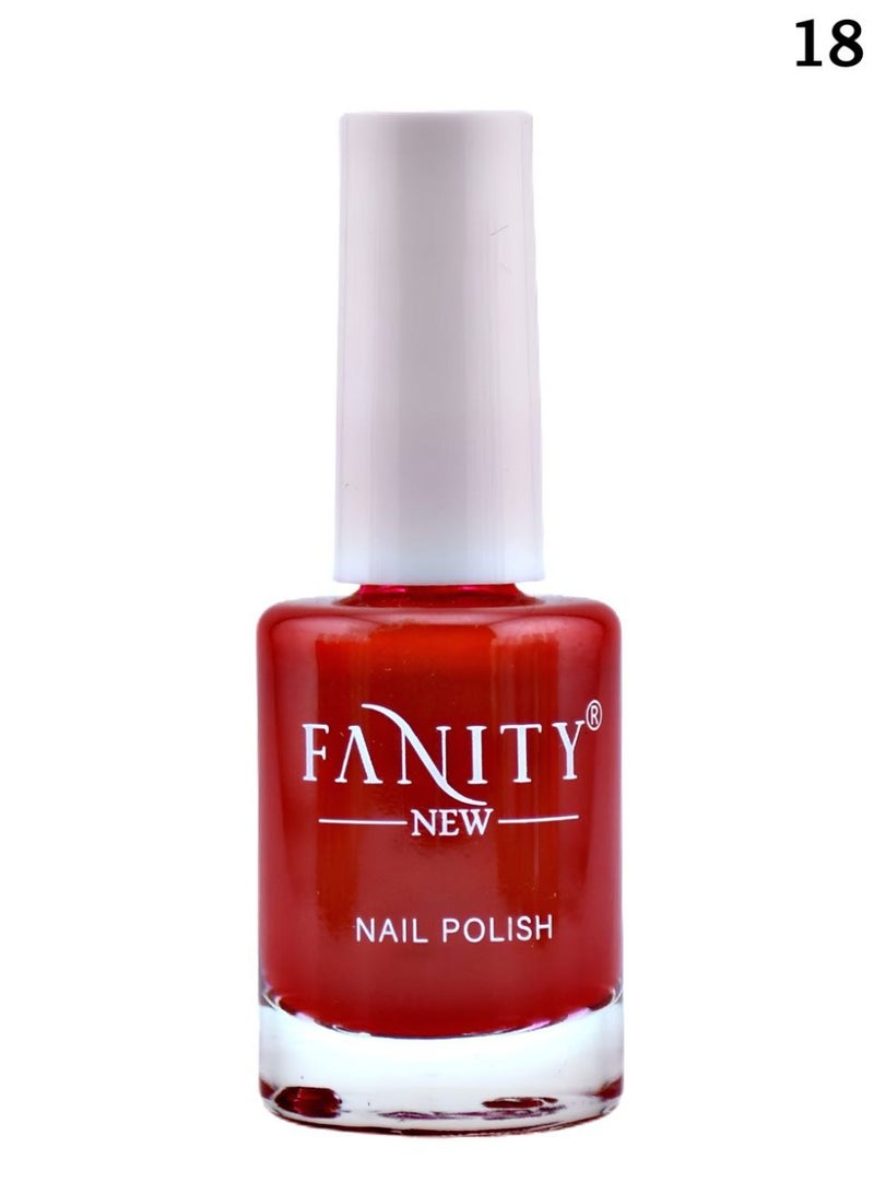 Fanity Nail Polish – Shade 018 + Free Nail Polish Remover - Image 1