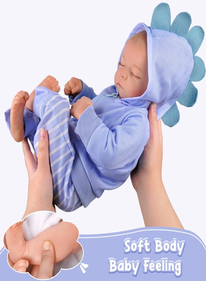 ADFO Reborn Baby Dolls Girl Realistic, 20 inch Lifelike Realistic Girl Newborn Real Life Baby Girl Dolls Soft Vinyl and Cloth Body with Clothes and Toy Gift for Kids Age 3+ - Image 4