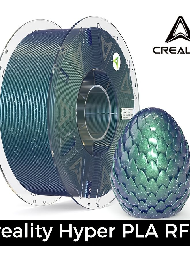 كرياليتي الأصلي PLA ستاري جالاكسي خيط طابعة ثلاثية الأبعاد برتقالي 1.75 مم 1 كغم بكرة - Image 2