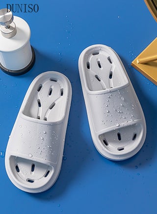 Couple Slippers for Men and Women Quick Drying Slide Sandal with Thick Sole Non-Slip Soft Shower Slippers Open Toe Spa Bath Pool Gym House Sandals for Indoor & Outdoor - pzsku/ZEBEFAA0FFA8D73BFFD12Z/45/_/1699672158/6dde9968-feee-4c59-9fcd-237c503745c7