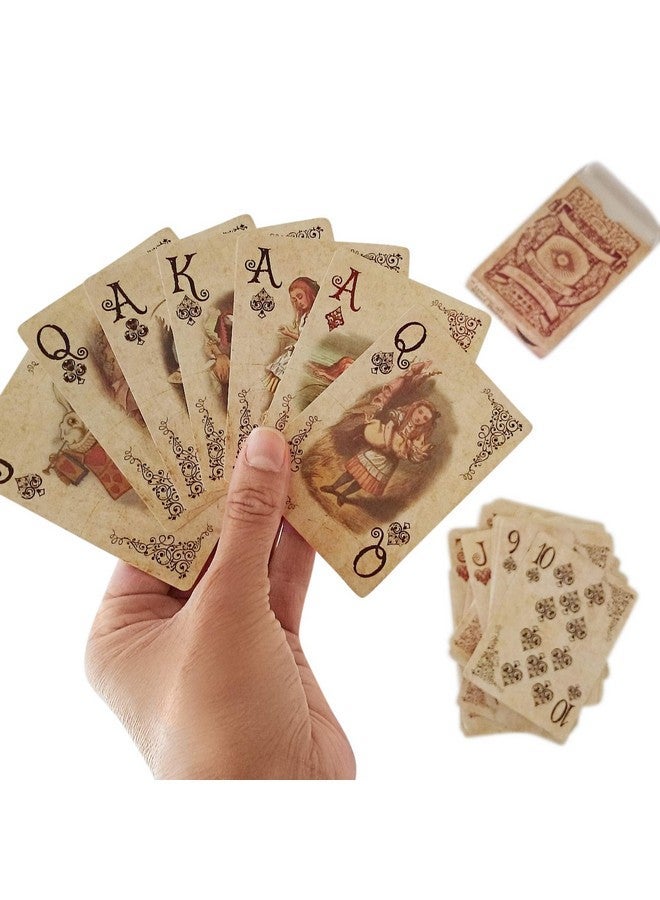 ASVP Shop Alice In Wonderland Playing Cards - Full Set is Ideal for Themed Parties, Props, Theme, and Games - Image 4
