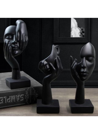 Prosfalt 3 Pcs Thinker Statue,Modern Home Resin Sculptures,Collectible Figurines For Home Office Bookshelf Desktop Decor(Black) -BIG SIZE - pzsku/ZEBEFD1484B6223E56458Z/45/_/1731942515/dc5eaf87-9e39-4eff-99c2-d889430db3c9