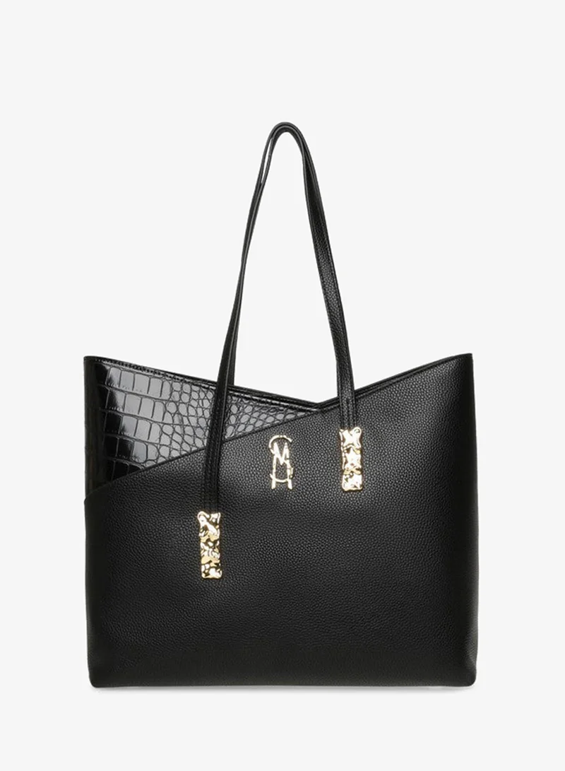 STEVE MADDEN Beliot-C Logo Detail Shoulder Bag