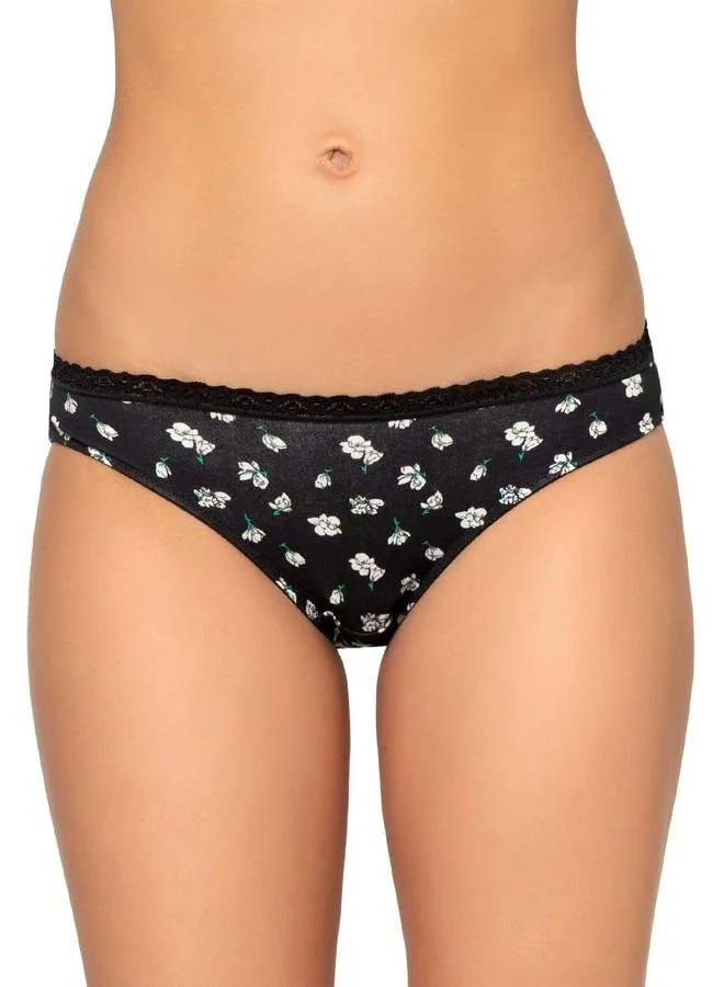 Triumph Triumph Women's Cotton Classic Hipster Panties (Pack of 3) (M000628_Black_S)