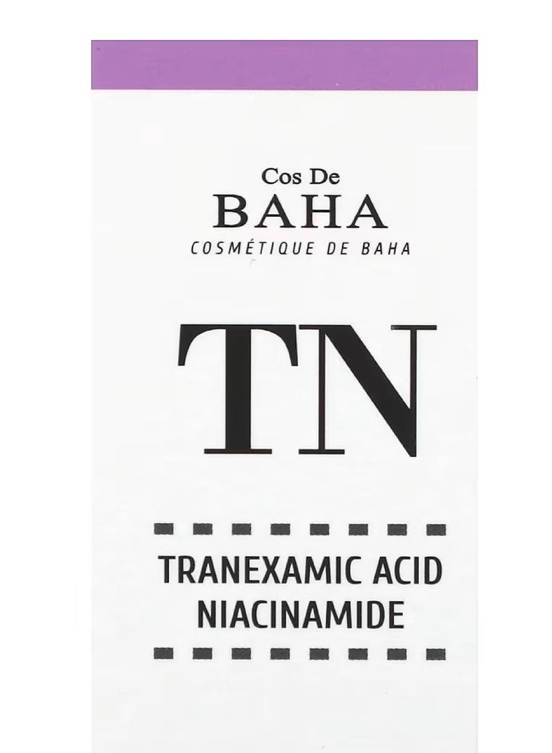 كوس دي باها سيروم حمض الترانيكساميك ٥٪ مع النياسيناميد ٥٪ للوجه/الرقبة - يساعد على تقليل مظهر فرط التصبغ وتغير اللون والبقع الداكنة ومزيل الكلف، ٣٠ مل - Image 4