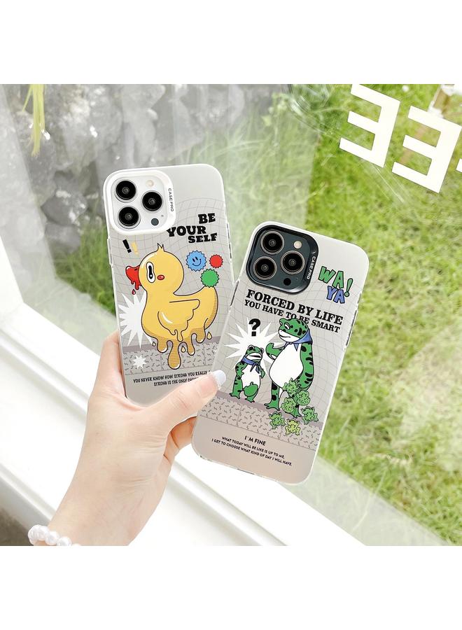 S-TOP Case For iPhone 15 Pro Max Electroplated Silver Series PC Protective Phone Case - Image 2