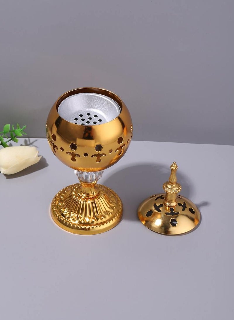 Golden ball incense burner - Image 2