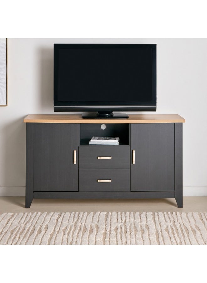 Home Box - Sky 2-Drawer Sideboard High TV Unit with 2 Doors 45 x 85 x 155 cm - Image 1