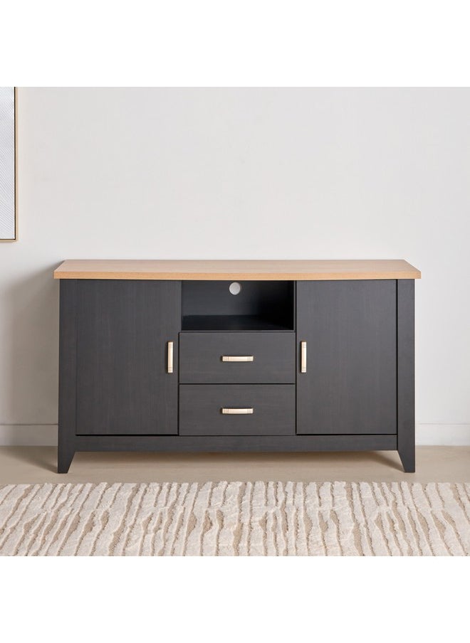 Home Box - Sky 2-Drawer Sideboard High TV Unit with 2 Doors 45 x 85 x 155 cm - Image 1