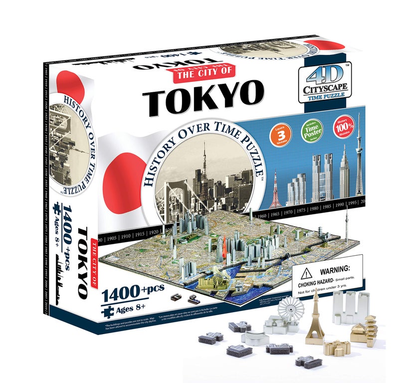 4D Cityscape Tokyo Time Puzzle - Image 1