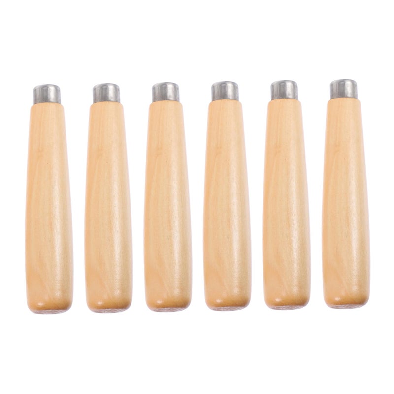 6Pcs Wood File Handles Ergonomic Grip Non Slip For Woodworking Rasp Filing Tools - Image 2