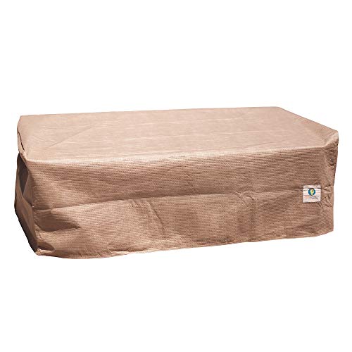 Duck Covers Elite Water-Resistant 52 Inch Rectangular Patio Ottoman/Side Table Cover - Image 5