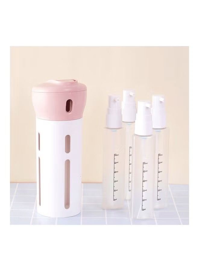 أوريتي Oriti مستحضرات التجميل المحمولة فرع زجاجة وردي/أبيض - Image 4