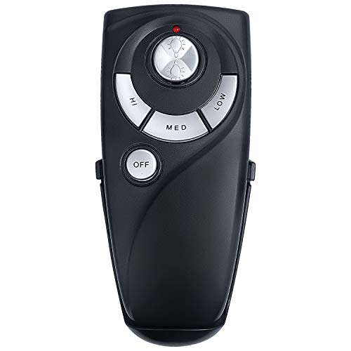Eogifee UC7083T Ceiling Fan Remote Control Replacement of Hampton Bay with Dim Light,3 Speed Control with Wall Mount Only Remote - Image 1