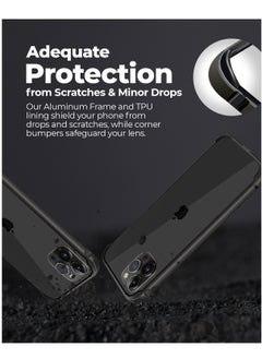 Raegr RAEGR iPhone 15 Pro Max Case | Anodized Aluminum Bumper | Supports Mag-Safe Wireless Charging | Edge Armor Protective Minimal Case Designed for iPhone 15 Pro Max (6.7-Inch) (2023) - Black RG10529  - Image 5