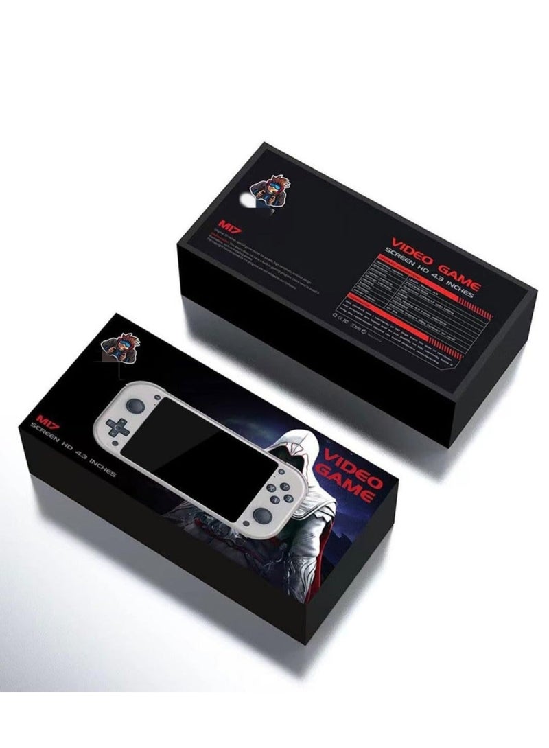 Handheld Gaming Console, M17 4.3-inch Retro Handheld Pandora Game Console (128GB, 30000 Games)  - Image 5
