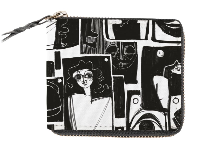 Kalankit Small Wallet for Woman | Mini Bi-Fold Purse for Women, Stylish Card Holder, Compact Pocket, Cute Money Purse for Girls | Ladies Zip Wallet for Women | Gift for Teenage Girls - Image 1