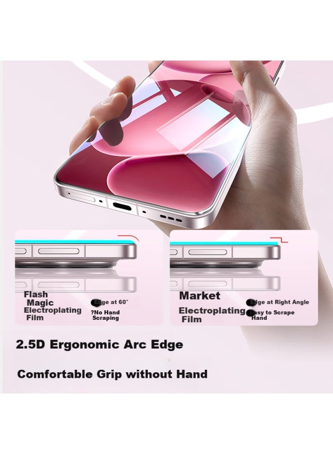 Smartdevil Tempered Glass Screen Protector For Oppo Find X8 Ultra, Ultrasonic Unlock Anti-explosion Anti-fingerprint Protective Film For Oppo Phone, Super Smooth Diamond Film With Installation Tool - Image 2
