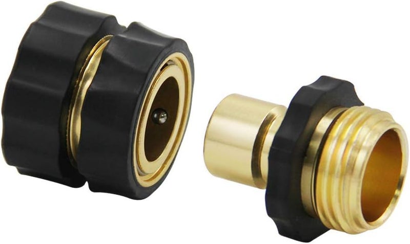 Twinkle Star 3/4 Inch Garden Hose Quick Connector Water Hose Fitting Male and Female, 9 of Set - Image 2