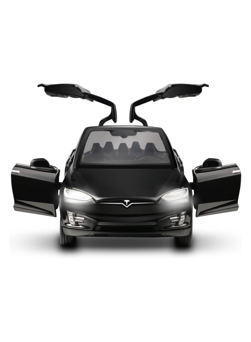 general Toy Car Model X 1:32 Pull Back Car Die Car Model Car Toy Suitable for boys and girls from 3 to 12 years old Black - Image 1