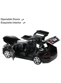 General Toy Car Model X 1:32 Pull Back Car Die Car Model Car Toy Suitable for boys and girls from 3 to 12 years old Black  - Image 2